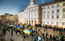 Фото 19: Сьогодні центральними вулицями Львова пройшов Марш єдності