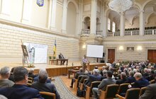 Фото 7: Мер Львова привітав НТШ з 145-річчям і зазначив, що наступного року в бюджеті міста на діяльність товариства буде передбачено 400 тис грн