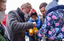 Фото 18: У Львові з нагоди Дня Гідності та Свободи організували мистецьку акцію