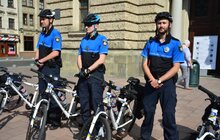 Фото 1: З понеділка у Львові працюватиме велопатруль