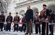 Фото 22: Колядники з Верховини у Львові показали справжні традиції, що живуть і зберігаються сотні років поміж Карпатськими горами