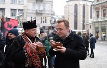 Фото 35: Колядники з Верховини у Львові показали справжні традиції, що живуть і зберігаються сотні років поміж Карпатськими горами