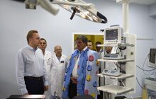 Фото 1: В операційне хірургічне відділення № 2 придбали сучасне обладнання і капітально відремонтували весь операційний блок
