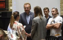Фото 7: Мер Львова зустрівся з учасниками півфіналу з визначення кращого вчителя України, який отримає премію Global Teacher Prize Ukraine
