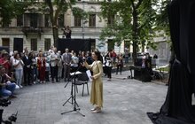Фото 7: На площі Маланюка урочисто відкрили скульптуру Франца Ксавера Моцарта