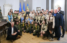 Фото 7: Символ світла і добра: пластуни передали громаді Львова Вифлеємський вогонь миру (відео)