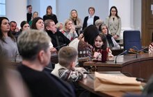 Фото 7: У День Соборності у Львові 28 захисників посмертно нагородили «Почесним знаком Святого Юрія» (фото)