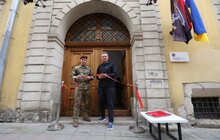 Фото 11: У Львові відкрили перший в Україні центр рекрутингу 80‑ї Десантно-штурмової Галицької бригади (фото/​відео)