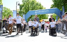 Фото 11: Ветерани та пацієнти НЕЗЛАМНИХ долучились до напівмарафону у Львові
