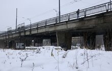 Фото 9: Рух мостом на вул. Кульпарківській обмежили для великогабаритних авто, громадський транспорт їхатиме лівими смугами (відео)