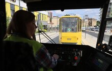 Фото 19: На вул. Шевченка протестували рух трамваїв