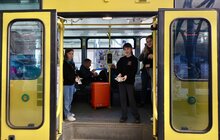 Фото 20: Поетичний трамвай на маршруті №1: у Львові читають Шевченка просто під час поїздки