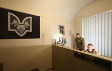 Фото 3: Перший в Україні рекрутинговий центр батальйону «Вовки Да Вінчі» запрацював у Львові (відео)
