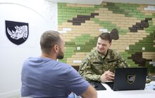 Фото 9: У Львові відкрили перший в Україні центр рекрутингу 4‑ї окремої важкої механізованої бригади