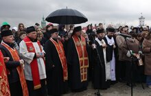 Фото 8: З нагоди Дня пам'яті Героїв Небесної Сотні у Львові підняли прапор Андрія Дигдаловича, який загинув на Майдані (відео)