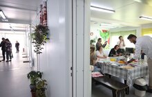 Фото 5: Як у модульному містечку у Львові випікали паску за особливим рецептом (фото/відео)