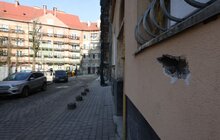 Фото 22: У Львові розпочали реставрацію фасадів зруйнованих ракетним ударом будинків на Стрийській (відео)