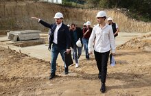Фото 3: Тарас Тополя відвідав будівництво соціального житла у Львові