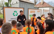 Фото 1: Вчимося граючись: у Львові дітей в ігровій формі навчають правильно сортувати відходи