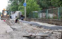 Фото 4: У Львові ремонтують дорогу до онкоцентру на вул. Гашека: дістатися до лікарні буде зручніше