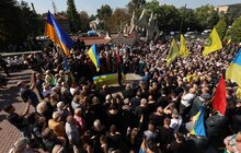 Фото 10: У Львові попрощалися з колишнім Головою Верховної Ради України Андрієм Парубієм (відео)