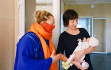 Фото 18: Амбасадорка «Незламних» Ніно Катамадзе відвідала Центр матері та дитини «Незламні матусі» у Львові