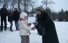 Фото 5: У Львові відбулися районні змагання на санчатах