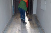 Фото 12: Комунальні служби Львова продовжують дезінфекцію міста