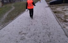 Фото 18: Мерія просить усіх учасників дорожнього руху бути максимально обережними через ожеледицю