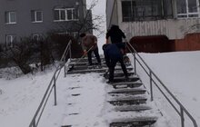 Фото 123: Зранку працювало 93 одиниці снігоочисної техніки