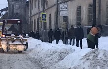 Фото 27: Зранку по Львову працювало 97 одиниць снігоочисної техніки