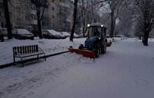 Фото 23: Впродовж дня снігоприбиральна техніка працюватиме в робочому режимі