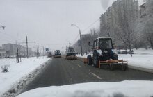 Фото 72: Впродовж дня снігоприбиральна техніка працюватиме в робочому режимі