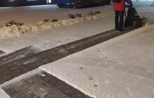 Фото 14: Комунальні служби працюють у посиленому режимі, задля прибирання міста від снігу