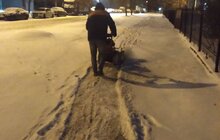 Фото 8: Для посипання доріг від ожеледиці минулої доби використано 513 м3 піскосуміші та 212 м3 солі