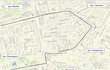 Фото 2: У суботу буде перекрито рух транспорту на перехресті вул. Б. Хмельницького – вул. Липинського