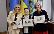Фото 7: До 770-річчя міста у Львові презентували спеціальну поштову марку: у погашенні взяли участь відомі львів'яни (фото/відео)