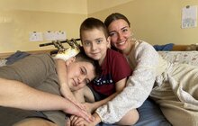 Фото 3: Двоє братиків з Одещини, які ледь вціліли від ракетного обстрілу росіян, поїхали до Австрії на реабілітацію