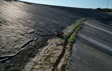 Фото 6: Купол Грибовицького полігону повністю засипали родючим шаром ґрунту