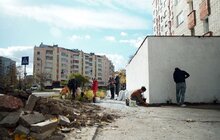 Фото 5: Поблизу банку їжі «Тарілка» розпочали створення природоорієнтованого простору