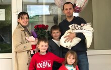 Фото 1: Вже сотня малюків народилася у лікарні святого Миколая у Львові