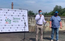 Фото 1: У Львові презентували перший в Україні компостувальний майданчик
