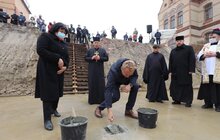 Фото 11: У Львові заклали капсулу під будівництво нової лікарні Медичного центру Святої Параскеви