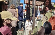 Фото 9: Ветеранський ярмарок у центрі Львова: що пропонували відвідувачам (відео)