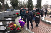 Фото 1: На Личаківському кладовищі вшанували Героя України Бориса Возницького