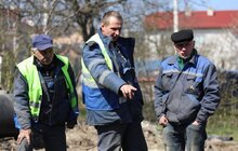 Фото 12: Сьогодні у с. Лисиничі підключатимуть нову ділянку магістрального водогону