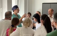 Фото 3: Медики однієї з найкращих клінік світу провели майстер-класи для львівських лікарів
