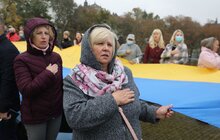 Фото 8: На Меморіалі пам’яті Героїв Небесної Сотні відбулось урочисте підняття Прапора України