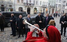 Фото 2: Прем’єр-міністр Хорватії залишив запис у Книзі почесних гостей Львова