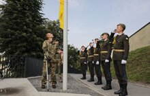 Фото 5: У Львові урочисто підняли прапор України над Меморіалом пам’яті Героїв Небесної Сотні